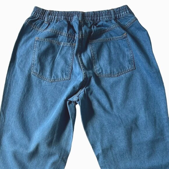 Woman Within Classic Fit Jeans 16WP Blue Denim Pull-On New with Defects - Picture 4 of 10